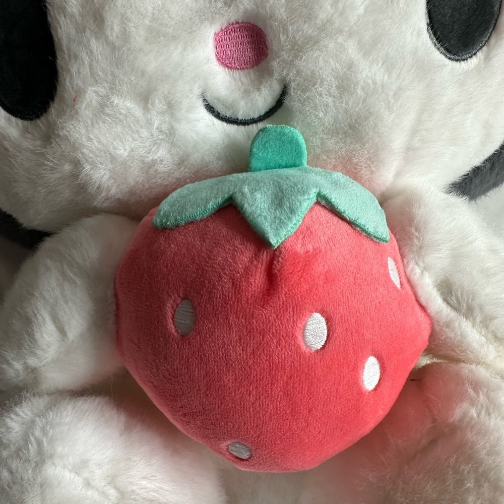Sanrio Kuromi Holding Strawberry Plush - Picture 9 of 15